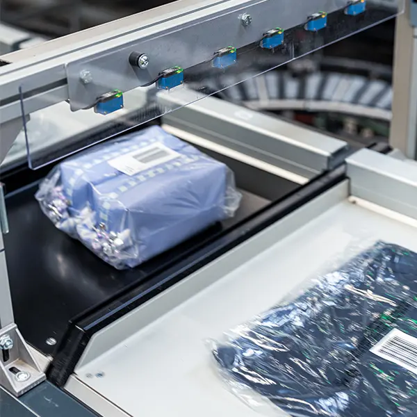 sorteermachine in logistiek proces